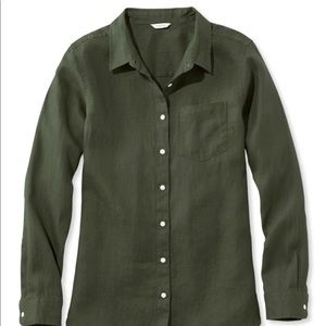 LLBean Premium washable linen shirt